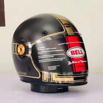 Bell Bullitt Carbon RSD Player Helmet – Brand New Retro Carbon Helmet | Size L