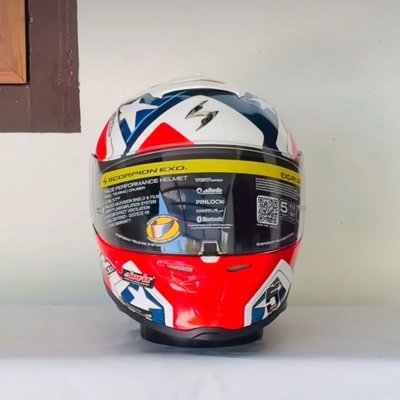 Scorpion EXO-R1 Air Alvaro II Ultra-TCT Racing Helmet – Size S – Unused