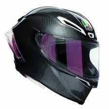 AGV Pista GP RR Ghiaccio Helmet | FIM Racing Helmet | Carbon Fiber Motorcycle Helmet | Premium Track & Road Helmet India