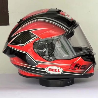Bell Race Star Carbon Helmet Size L | 3K Carbon Full Face Racing Helmet