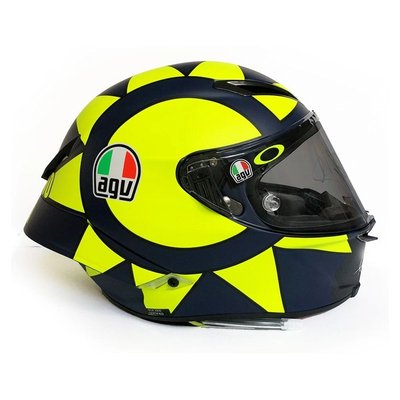 AGV Pista GP RR Soleluna 2019 Valentino Rossi Helmet XS | Full-Face Carbon Racing Helmet
