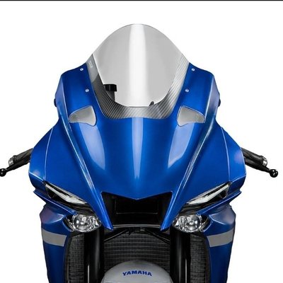 WRS CarbonSkin Windscreen Cover Carbon Twill Glossy for Yamaha YZF-R1 / R1M 2020–2026
