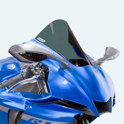 WRS Race High Windscreen +45mm for Yamaha YZF-R1 / R1M 2020–2026 – Transparent, Smoked & Dark Smoked
