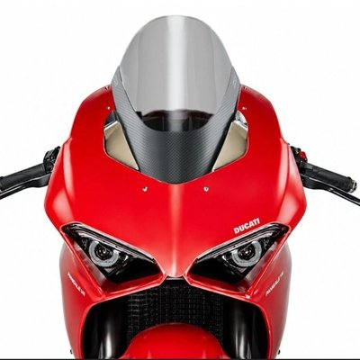 WRS CarbonSkin Windscreen Cover for Ducati Panigale V2 2020–2024 – Carbon Plain Matte & Glossy