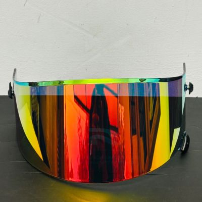 Shark Aeron & Aeron GP VZ100 Replacement Visor - Iridium Red/Gold