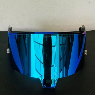 Alpinestars Supertech R10 Iridium Blue / Blue Mirror Helmet Visor | Anti-Fog, Hydrophobic & Scratch Resistant