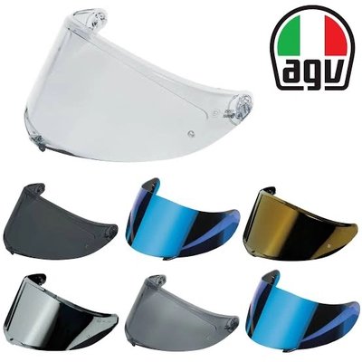 AGV K6 Helmet Visor – Wide View & Anti-Fog Hydrophobic Shield